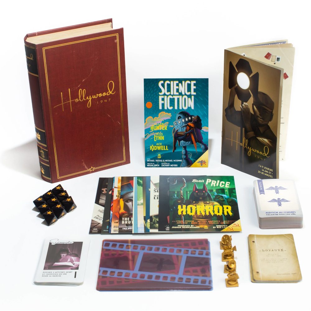 materiel jeu Hollywood 1947