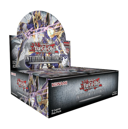 Boite 24 boosters YU-GI-OH! Intuition d’Alliance