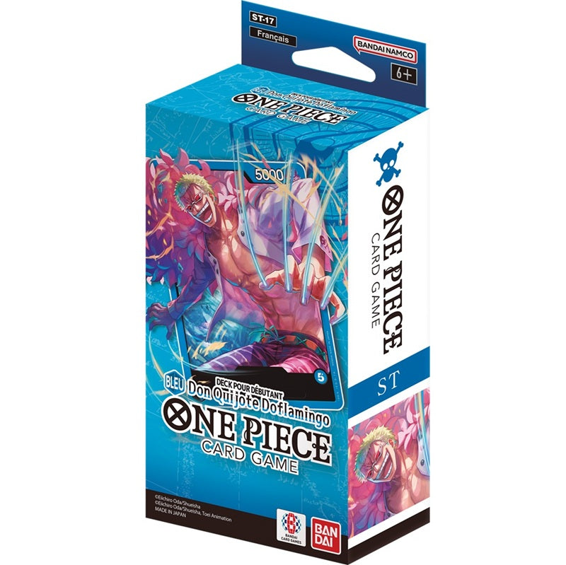 One Piece Deck Débutant Bleu Donquixote Doflamingo ST-17