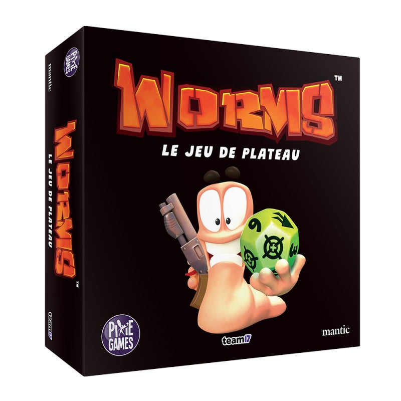 boite jeu Worms le jeu de plateau