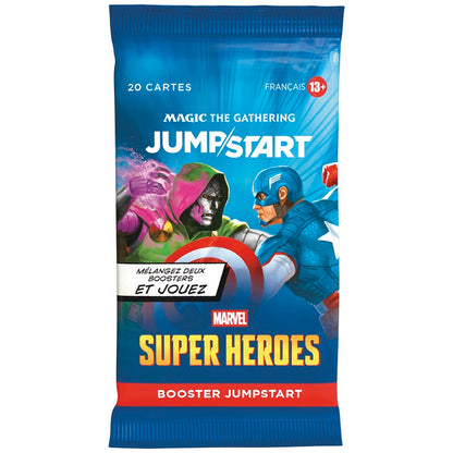 Display 24 Boosters Jumpstart Magic Marvel Super Heroes (FR)