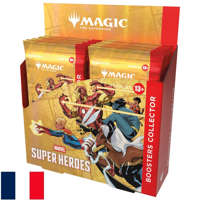 Display 12 boosters colector Magic Marvel Super Heroes