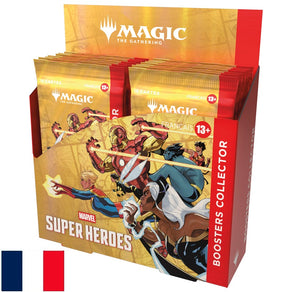 Display 12 boosters colector Magic Marvel Super Heroes