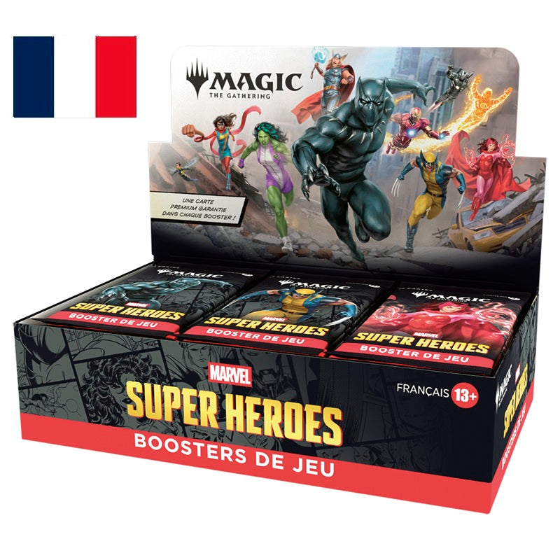 Display 30 boosters Magic Marvel Super Heroes