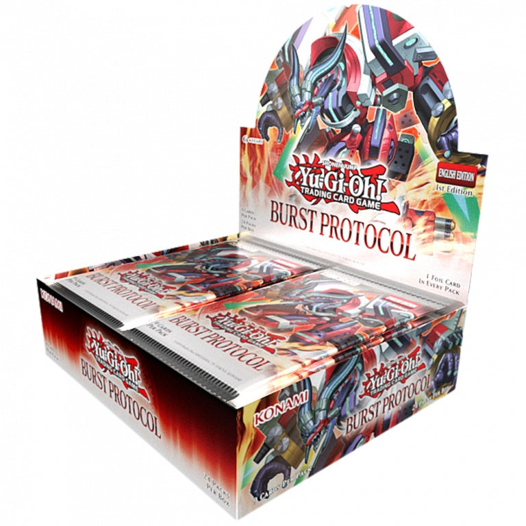 Display 24 boosters Yu Gi Oh ! Burst Protocol FR