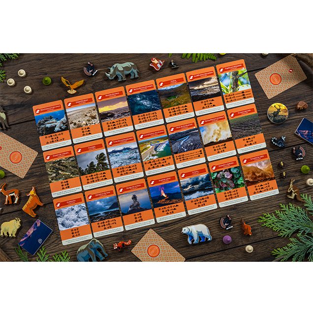 jeu de societe Earth regne animal materiel