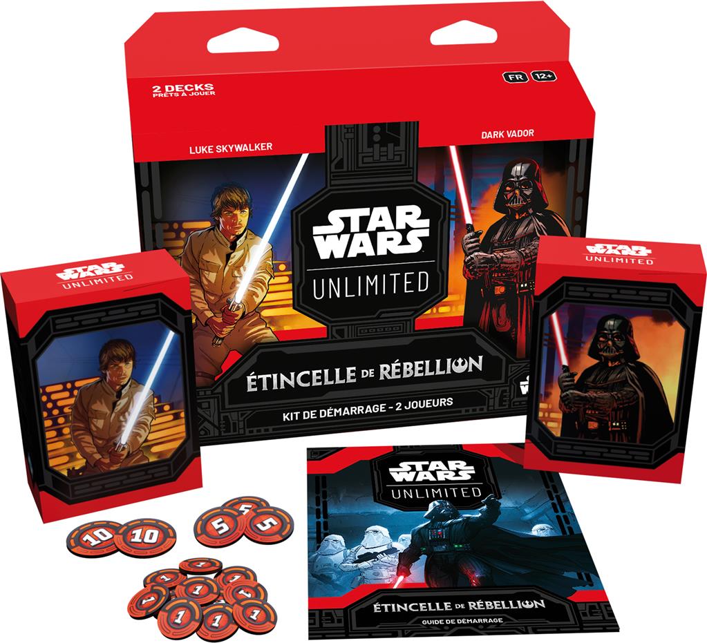 Kit de Demarrage Star Wars Unlimited Etincelle de rebellion