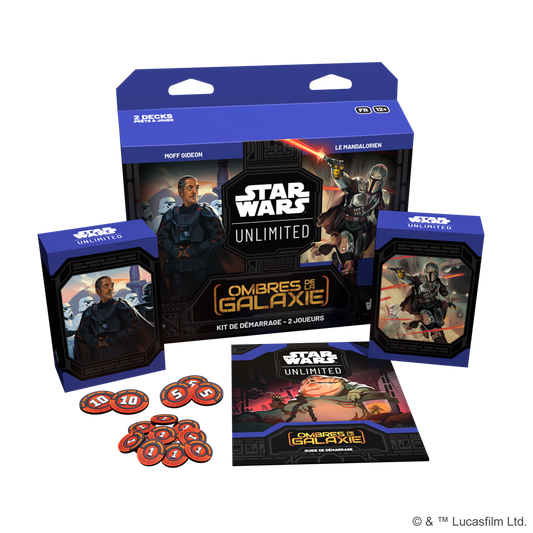 Kit de Demarrage Star Wars Unlimited  Ombres de la Galaxie