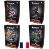 Lot de 4 Decks Commander Magic Marvel Super Heroes (FR)