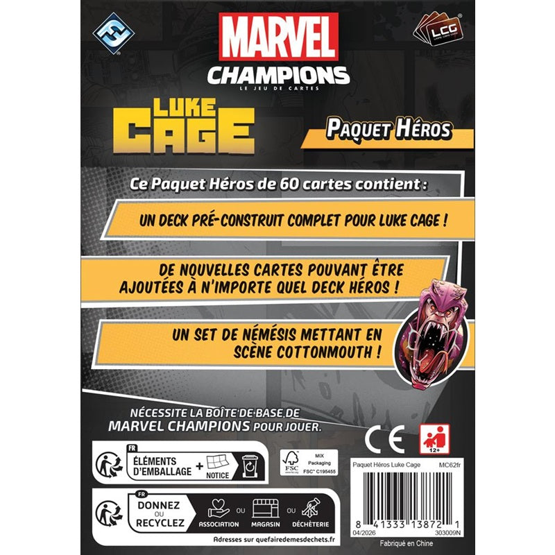 Marvel champions Luke Cage dos