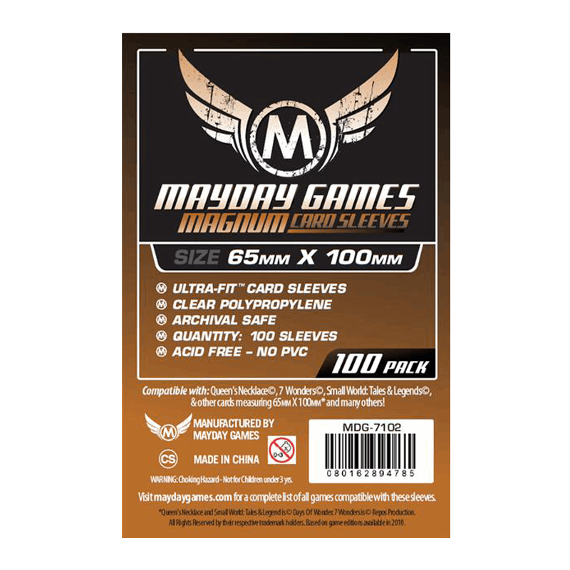 Mayday sleeves 65x100 7 wonders magnum standard