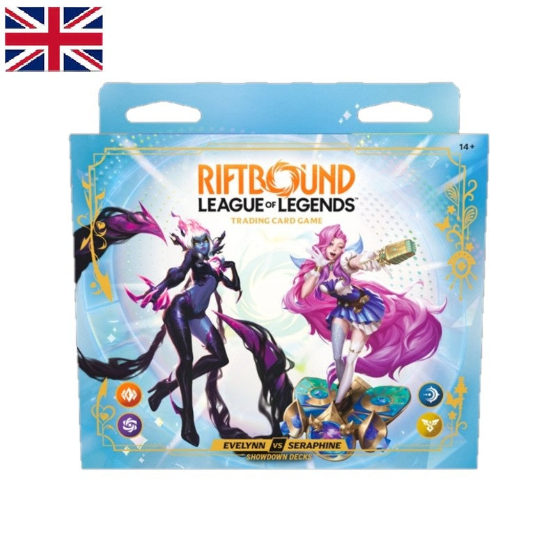 Riftbound Radiance Showdown decks Evelynn vs Seraphine EN