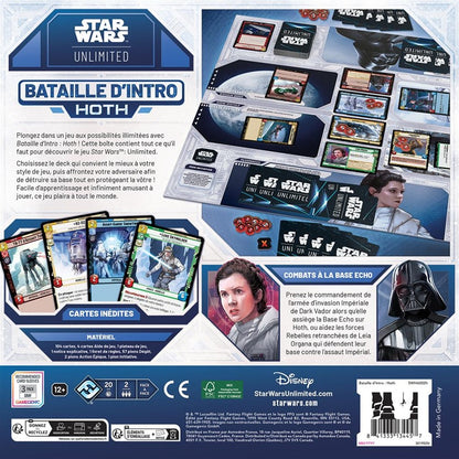 SWU dos boite d'apprentissage Bataille d'intro Hoth FR