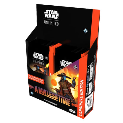 Star Wars Unlimited boite 12 boosters Carbonite EN Sans Foi ni Loi