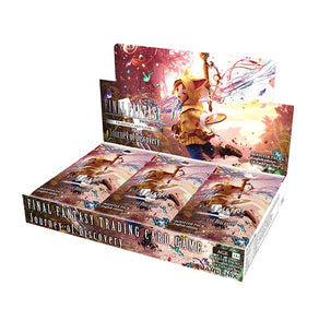 TCG final fantasy Journey of Discovery Display 18 boosters