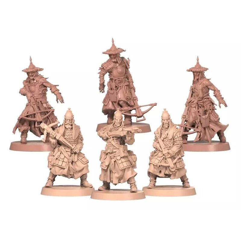 Zombicide White Death Crossfire Pack figurines