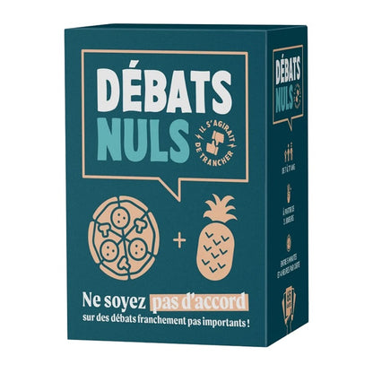 boite jeu Debats nuls