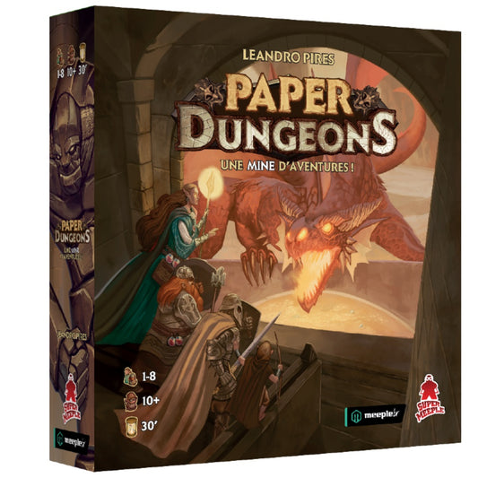 boite jeu Paper Dungeons