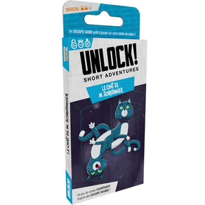 boite jeu Unlock Short Adventures Le Chat de M.Schrodinger