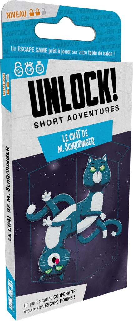 boite jeu Unlock Short Adventures Le Chat de M.Schrodinger