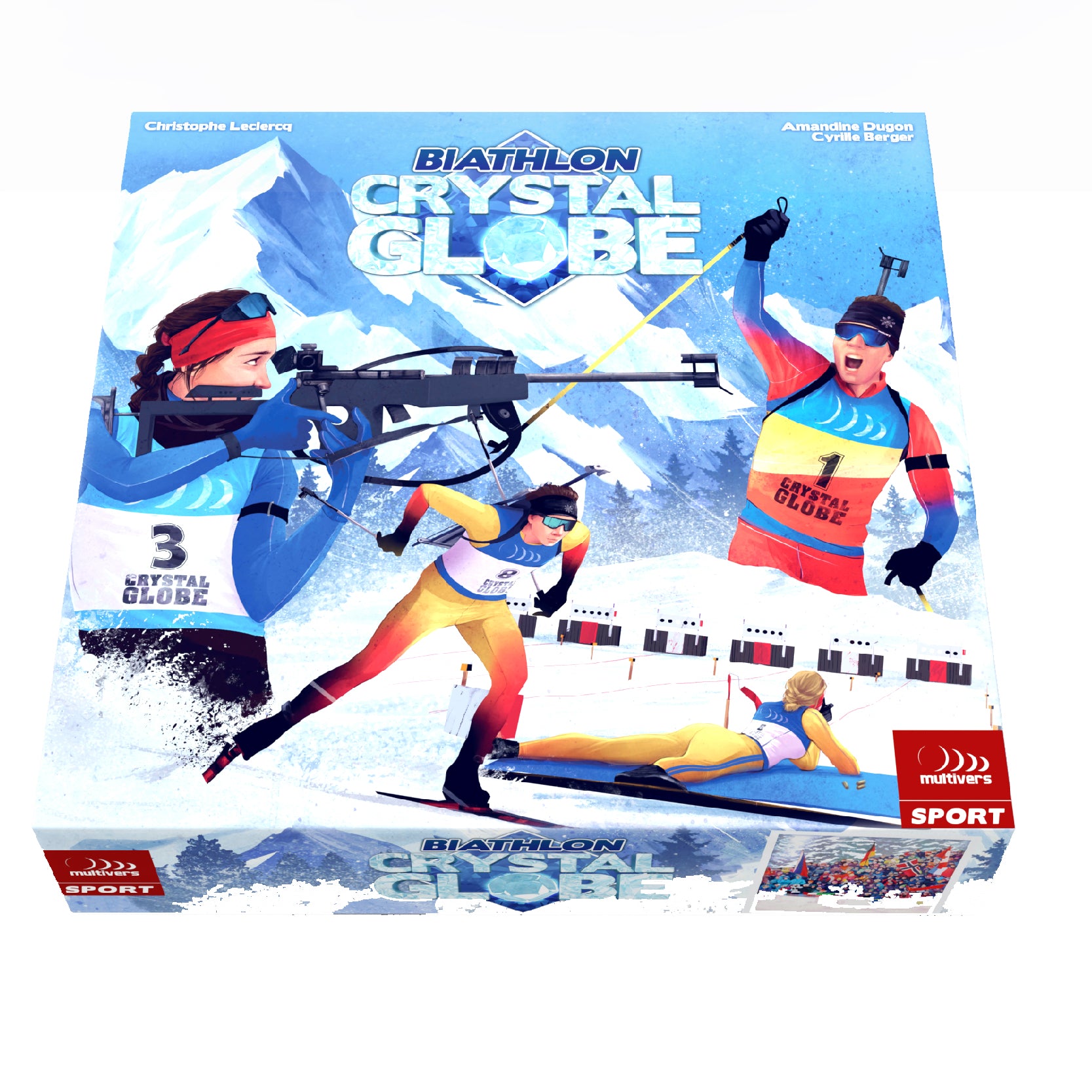 boite jeu biathlon crystal globe