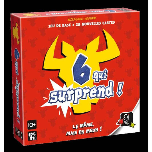 boite jeu 6 qui surprend