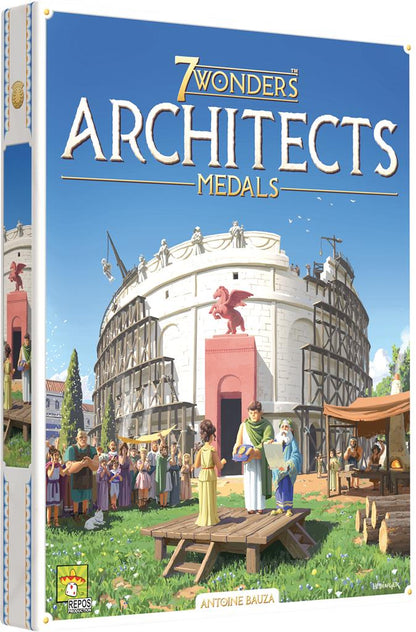 boite jeu 7 Wonders Architects Medals