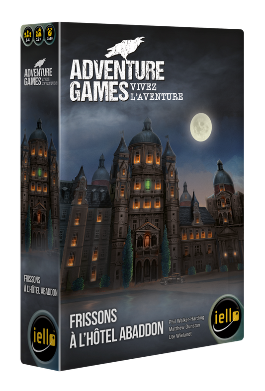 boite jeu Adventure Games Frissonsal Hotel Abaddon