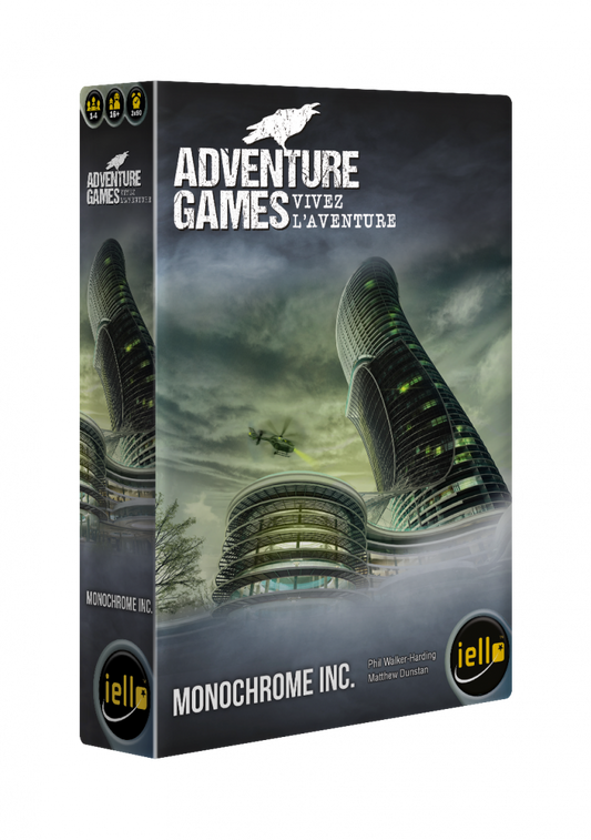 boite jeu Adventure Games Monochrome Cie