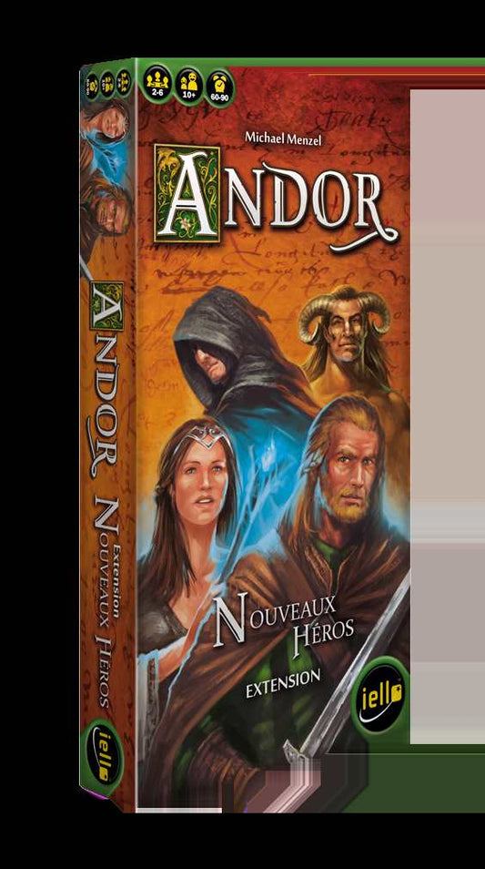 boite jeu Andor nouveaux heros