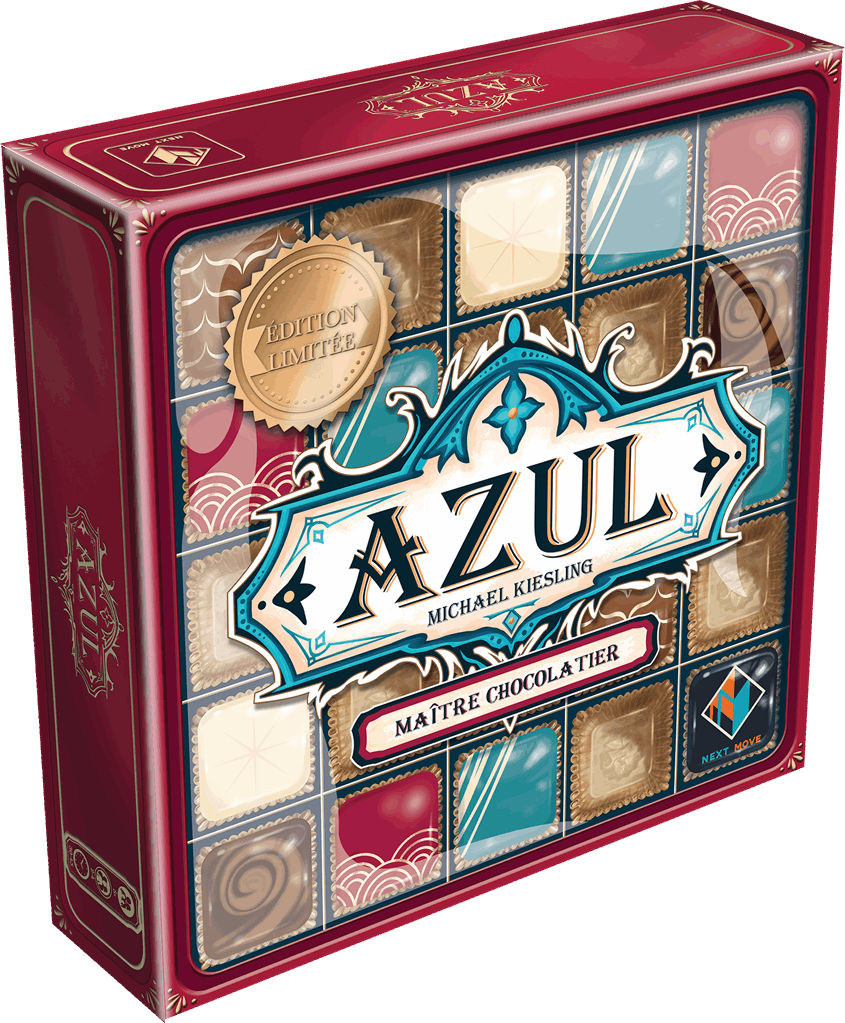 boite jeu Azul Maitre Chocolatier