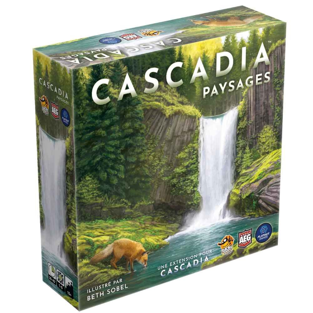 boite jeu Cascadia Paysages