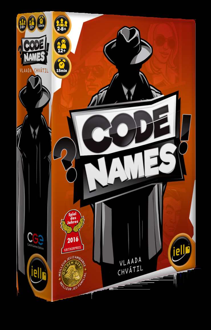 boite jeu Codenames