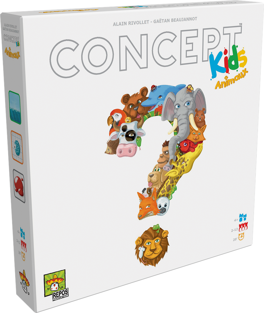 boite jeu Concept Kids Animaux