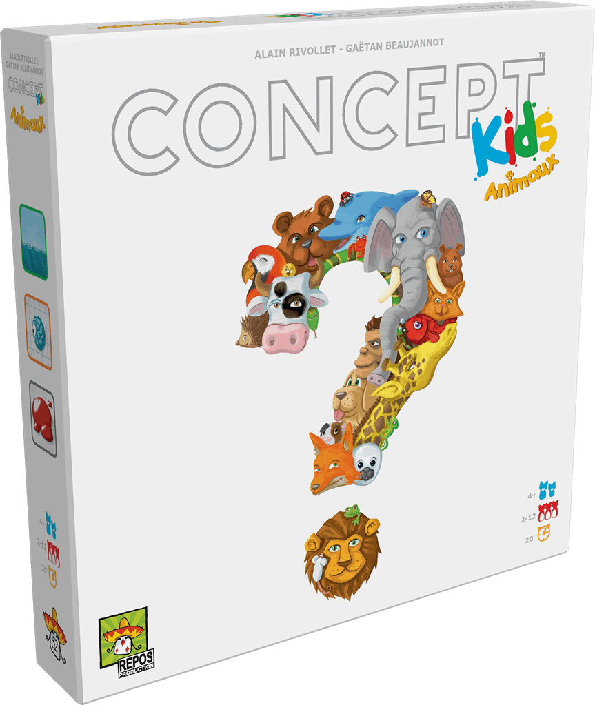 boite jeu Concept Kids Animaux