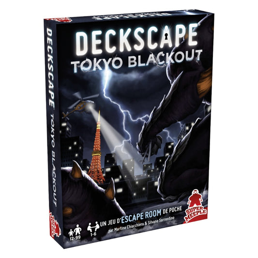 boite jeu Deckscape Tokyo Blackout