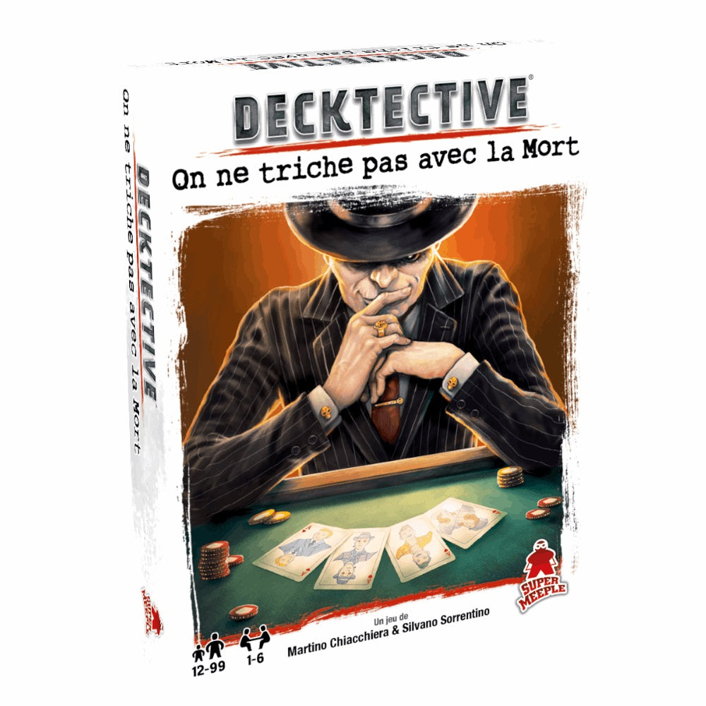  boite jeu Decktective On ne triche pas avec la mort