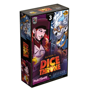 boite jeu Dice Throne S2 Pirate maudite vs Artificier