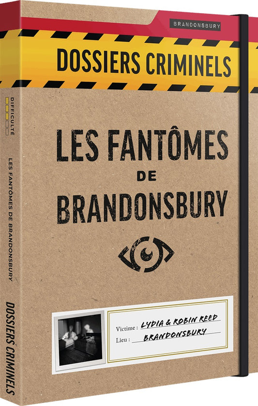 boite jeu Dossiers Criminels Les Fantomes de Brandonsbury