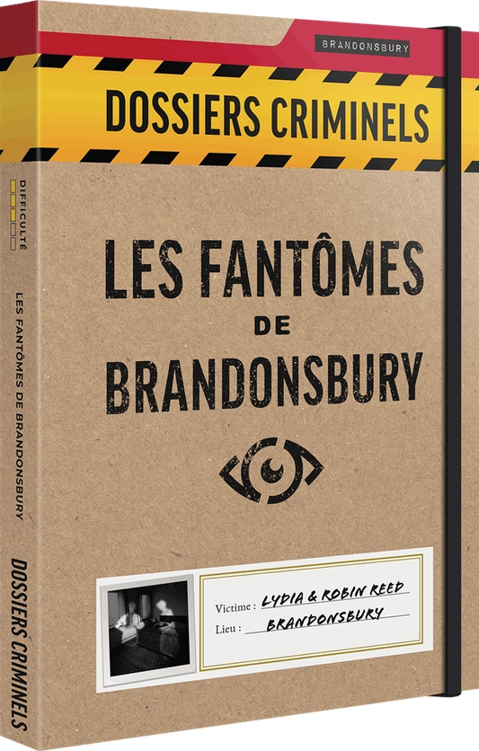 boite jeu Dossiers Criminels Les Fantomes de Brandonsbury