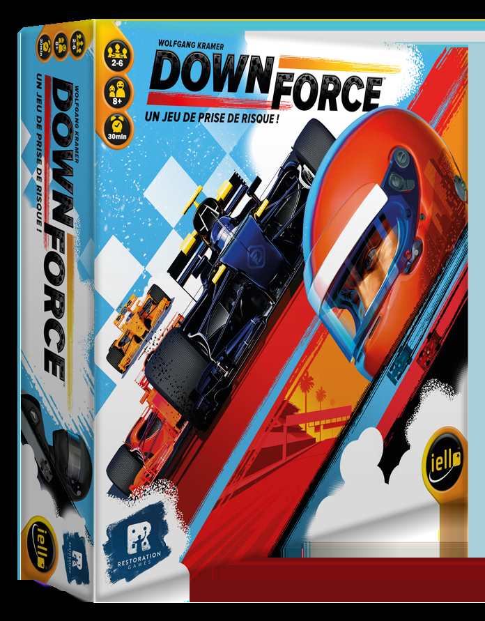 boite jeu Downforce