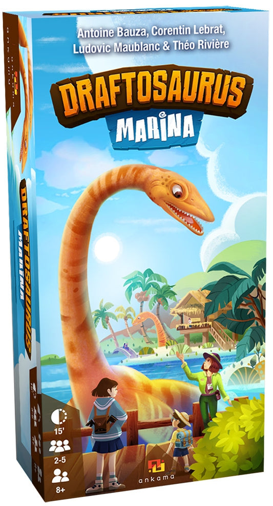 boite jeu Draftosaurus Marina