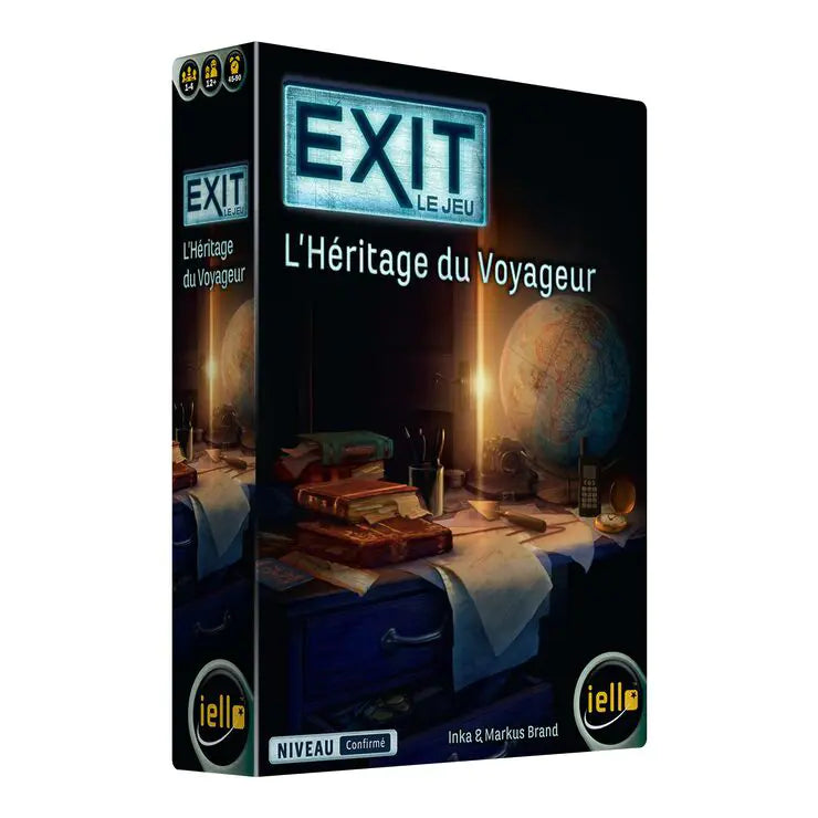 boite jeu EXIT L'Heritage du Voyageur