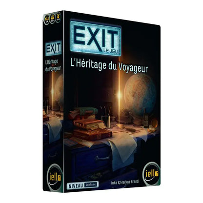 boite jeu EXIT L'Heritage du Voyageur