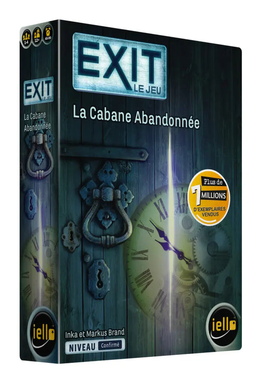 boite jeu EXIT La Cabane Abandonnee