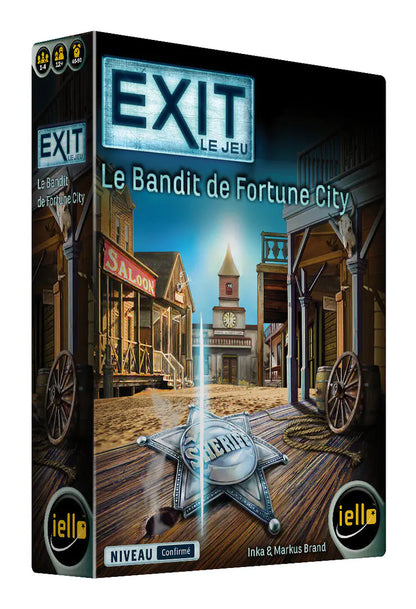 boite jeu EXIT Le Bandit de Fortune City