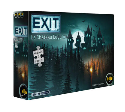 boite jeu EXIT PUZZLE Le Chateau Lugubre