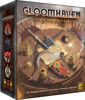 boite jeu Gloomhaven Les machoires du lion
