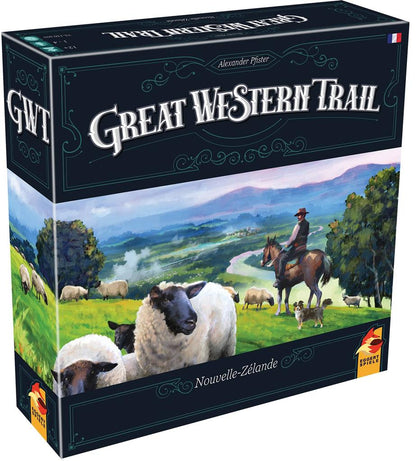 boite jeu Great Western Trail Nouvelle Zelande