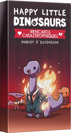 boite jeu Happy Little Dinosaurs Rencards Catastrophiques